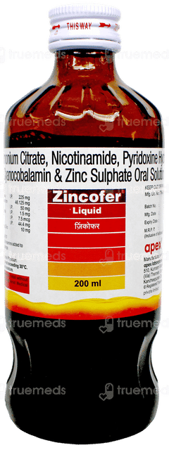 Zincofer Liquid 200Ml